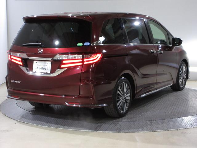 オデッセイ G・エアロホンダセンシング 純正メモリーナビBluetoothETCRカメラワンオーナー クルーズコントロール キーレス イモビ DVD フルセグテレビ Bカメ 両側電動ドア USB 3列シート LEDヘッド スマートキー(7枚目)