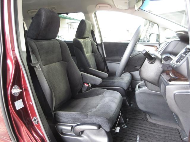 オデッセイ G・エアロホンダセンシング 純正メモリーナビBluetoothETCRカメラワンオーナー クルーズコントロール キーレス イモビ DVD フルセグテレビ Bカメ 両側電動ドア USB 3列シート LEDヘッド スマートキー(14枚目)