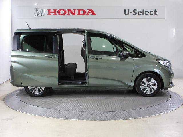 フリードハイブリッド ハイブリッド・Ｇホンダセンシング　純正メモリーナビＢｌｕｅｔｏｏｔｈドラレコＥＴＣＲカメラ　軽減ブレーキ　キーフリーシステム　記録簿　ＥＣＯＮ　後カメラ　Ａクルーズ　ＬＥＤヘッドランプ　横滑防止　ドライブレコーダ　パワーウインドウ（6枚目）