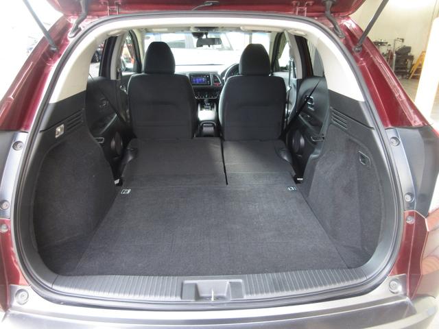 ヴェゼル ハイブリッドX ホンダセンシング純正メモリーナビBluetoothドラレコRカメラETC リヤカメラ ETC付き Aクルーズ セキュリティアラーム VSA 整備記録簿 ナビTV スマートキ USB接続 DVD再生機能(18枚目)