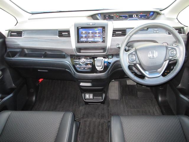 フリードハイブリッド ハイブリッド・Ｇホンダセンシング　ワンオーナー／衝突軽減ブレーキ／認定中古車／フルセグＴＶ／メモリーナビ／ＥＴＣ／ドライブレコーダー／バックモニター／両側電動スライドドア／シートヒーター／ＬＥＤライト／スマートキー／純正アルミ（9枚目）