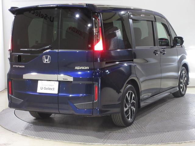 ステップワゴンスパーダ スパーダホンダセンシング　・オブシダンブルーパール　・２列目ベンチシート（８人乗りシート）・ワンオーナー　・禁煙　・令和３年６月登録　・走行３万９千キロ　・純正ナビ　・リアカメラ　・ＥＴＣ　・ホンダセンシング　・前後ドラレコ（9枚目）