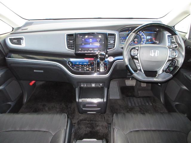 オデッセイハイブリッド ハイブリッドアブソルート・ＥＸホンダセンシング　純正９インチメモリーナビＢｌｕｅｔｏｏｔｈＥＴＣＲカメラワンオーナー　衝突被害軽減Ｓ　Ｂカメラ　ＰＷシート　ＬＥＤライト　地上デジタル　Ｐアシスト　３列シート　オートクルーズ　オートエアコン　ＵＳＢ（11枚目）