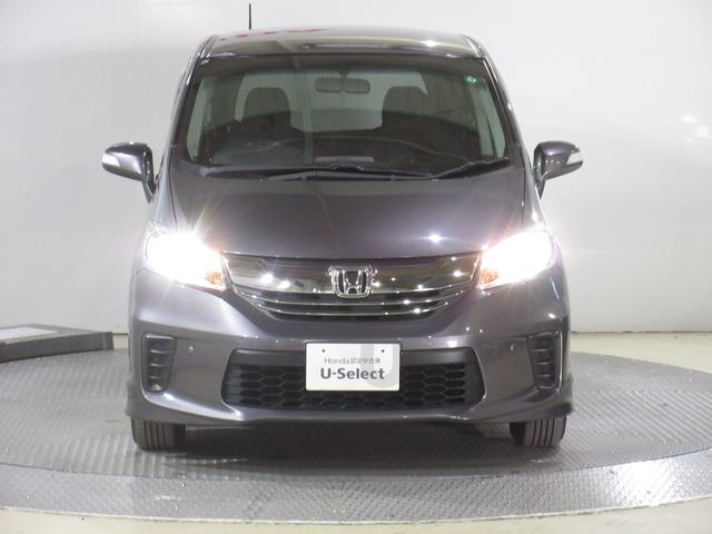 フリード Ｇジャストセレクション　禁煙　ワンオーナー　純正９インチナビ　リアカメラ　ＥＴＣ　ディスチャージライト　オートライト　ＨＯＮＤＡスマートキー　イモビライザー　フルオートエアコン　運転席ハイトアジャスター　セキュリティアラーム（5枚目）