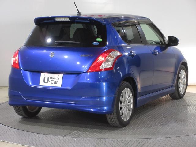 スイフト ＲＳ　１年保証（距離無制限）　禁煙車　パイオニアメモリーナビ　Ｂｌｕｅｔｏｏｔｈ　ＥＴＣ　点検記録簿　オートエアコン　アルミホイール　スマートキー　ドアバイザーフォグライト（6枚目）