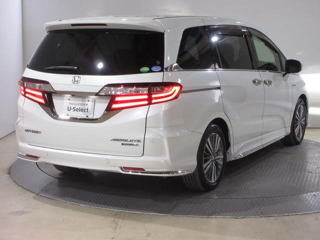 オデッセイハイブリッド ハイブリッドアブソルート・EXホンダセンシング 純正9インチメモリーナビBluetoothETCRカメラ 衝突被害軽減S Bカメラ PWシート LEDライト 地上デジタル Pアシスト 3列シート オートクルーズ オートエアコン USB ESC 禁煙(12枚目)