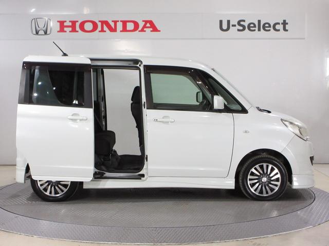 ソリオ Ｘ　禁煙車　ナビ　ドアバイザー　両側スライド片側電動　ＡＡＣ　運転席エアバック　ナビ・ＴＶ　禁煙車両　パワーステアリング　パワーウィンドウ　キ－フリ－　サイドエアバッグ　ＡＢＳ　盗難防止システム（5枚目）