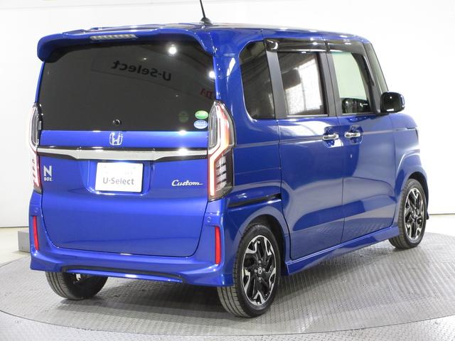 N-BOXカスタム G・Lターボホンダセンシング 衝突軽減ブレーキ/認定中古車/ワンセグTV/メモリーナビ/ETC/ドライブレコーダー/バックモニター/両側電動スライドドア/シートヒーター/LEDライト/スマートキー/横滑り防止装置/純正アルミ PW(7枚目)