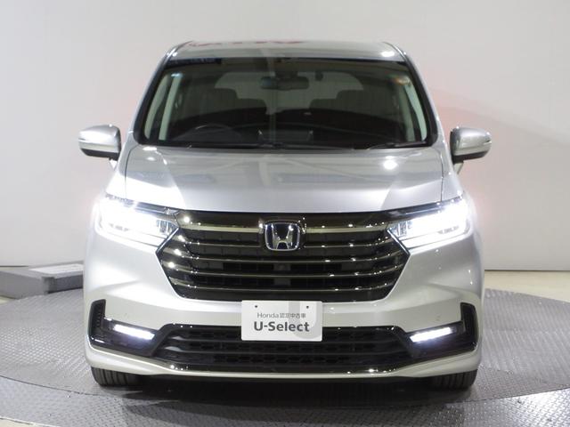 オデッセイハイブリッド ｅ：ＨＥＶアブソルート・ＥＸ　ホンダセンシング純正１０インチメモリーナビＢｌｕｅｔｏｏｔｈドラレコＥＴＣＲカメラワンオーナー　電動Ｒゲート　ＬＥＤライト　シ－トヒ－タ－　両側ＰＳＤ　パワ－シ－ト　Ｐアシスト　整備記録簿　フルセグ（5枚目）