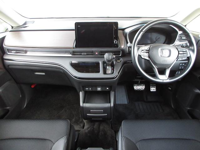 オデッセイハイブリッド ｅ：ＨＥＶアブソルート・ＥＸ　ホンダセンシング純正１０インチメモリーナビＢｌｕｅｔｏｏｔｈドラレコＥＴＣＲカメラワンオーナー　電動Ｒゲート　ＬＥＤライト　シ－トヒ－タ－　両側ＰＳＤ　パワ－シ－ト　Ｐアシスト　整備記録簿　フルセグ（8枚目）