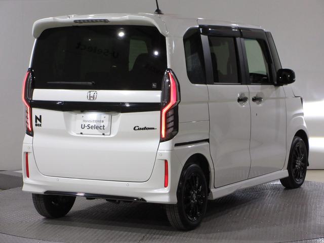 N-BOXカスタム Lスタイル+ブラック ホンダセンシング純正9インチコネクトナビBluetoothETCRカメラワンオーナー スマ-トキ- AC ナビTV キーレスエントリー オートクルーズ LED コーナーセンサー 両側電動ドア ABS(14枚目)