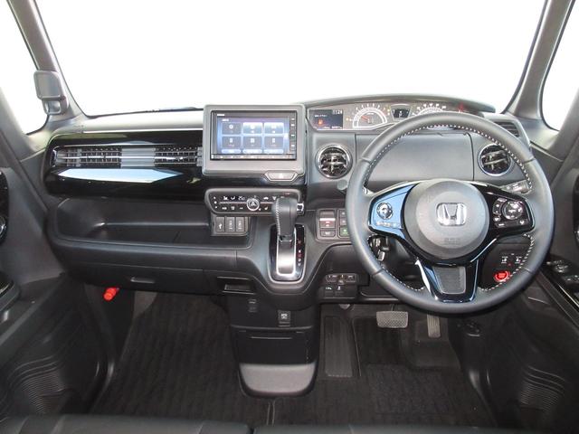 N-BOXカスタム Lターボ /4WD/ワンオーナー/センシング/電子パーキング/純正ナビ/Bluetooth/ETC/リアカメラ /両側電動スライドドア//追従機能付きクルーズコントロール/シートヒーター/純正15インチアルミ/(10枚目)