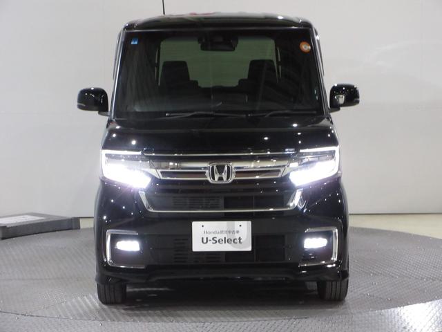 N-BOXカスタム L ワンオーナー 禁煙車 当社点検パック実施済車 純正ナビ Bluetooth 前後ドラレコ バックカメラ ETC USB 片側電動スライドドア シートヒーター LEDライト 14インチアルミホイール(9枚目)