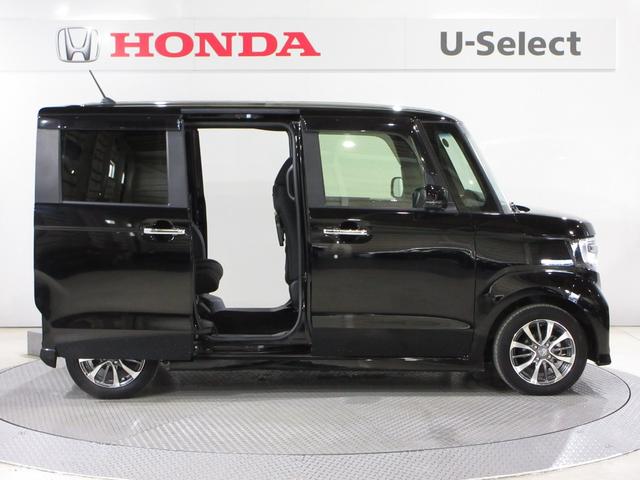 N-BOXカスタム L ワンオーナー 禁煙車 当社点検パック実施済車 純正ナビ Bluetooth 前後ドラレコ バックカメラ ETC USB 片側電動スライドドア シートヒーター LEDライト 14インチアルミホイール(10枚目)