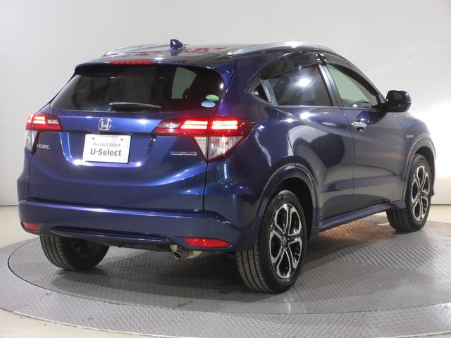 ヴェゼル ハイブリッドZ ホンダセンシング純正メモリーナビBluetoothドラレコETCRカメラワンオーナー スマキー LEDランプ 禁煙 ETC付 USB 整備記録簿 シ-トヒ-タ- サイドカーテンエアバック VSA(7枚目)