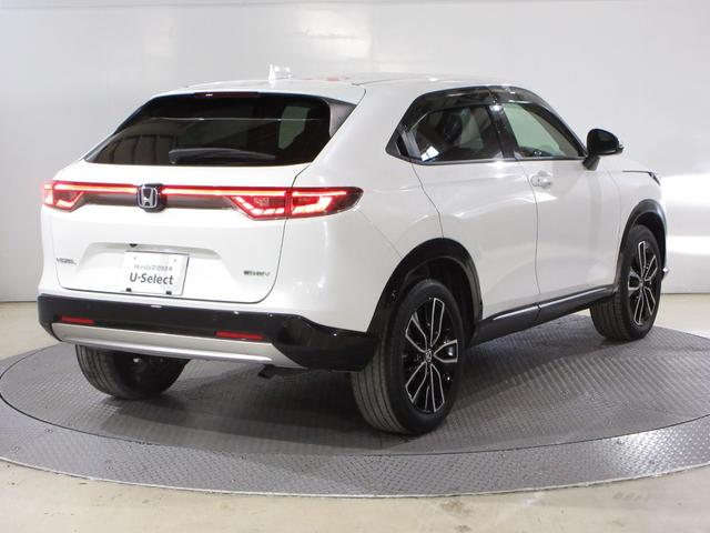 ヴェゼル e:HEVZ ホンダセンシングホンダコネクトディスプレイBluetoothETCRカメラワンオーナー 衝突回避支援ブレーキ機能 パノラミックビューモニター 1オナ スマキ フルオートエアコン エアバッグ 記録簿付(8枚目)