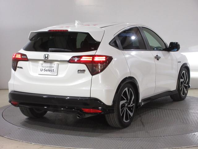 ヴェゼル ハイブリッドRS・ホンダセンシング 禁煙車 ワンオーナー 純正8インチメモリーナビ Bluetooth ETC リアカメラ LEDヘッドライト フォグライト シートヒーター フルオートエアコン ホンダセンシング 18インチアルミホイール(7枚目)