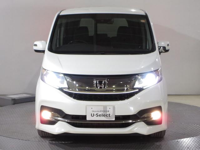 ステップワゴンスパーダ スパーダ・クールスピリット ホンダセンシング純正メモリーナビBluetoothドラレコETCRカメラワンオーナー 両電動スライドドア シートH 追突軽減ブレーキ スマキー Bカメ フルセグテレビ 盗難防止システム ナビTV(5枚目)