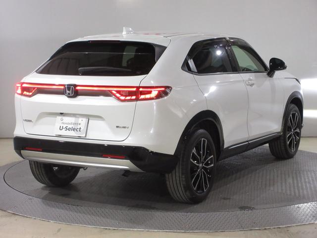 ヴェゼル e:HEVZ ホンダセンシング純正9インチメモリーナビBluetoothRカメラワンオーナー 衝突回避支援ブレーキ機能 1オナ スマキ Pトランク フルオートエアコン エアバッグ 両席エアバック 記録簿付 ソナー(7枚目)