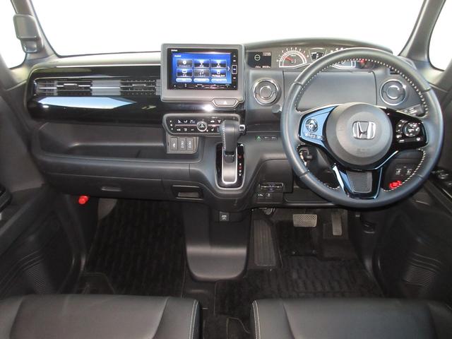 Ｎ－ＢＯＸカスタム ＥＸターボ　ホンダセンシング純正メモリーナビＢｌｕｅｔｏｏｔｈドラレコＲカメラＥＴＣワンオーナー　パーキングセンサー　１オーナー　地デジ　ドライブレコーダー　前席シートヒーター　バックガイドモニター　ＥＴＣ装備（8枚目）