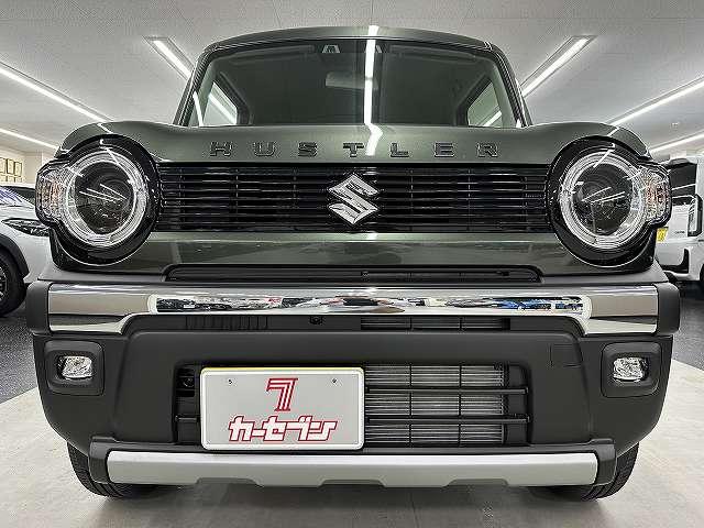 ハスラー タフワイルド　走行５キロ　車検令和９年１１月　屋内保管　純正９インチ全方位モニタ付きナビＴＶ　フロアマット　シートヒーター　キーフリ　Ｐスタート　クリアランスソナー　ＬＥＤヘッドライト　フォグ　衝突被害軽減ブレーキ（13枚目）