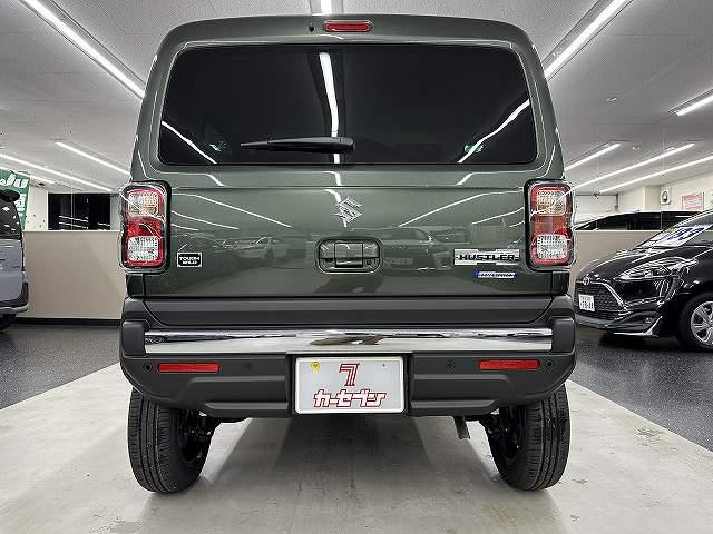 ハスラー タフワイルド　走行５キロ　車検令和９年１１月　屋内保管　純正９インチ全方位モニタ付きナビＴＶ　フロアマット　シートヒーター　キーフリ　Ｐスタート　クリアランスソナー　ＬＥＤヘッドライト　フォグ　衝突被害軽減ブレーキ（15枚目）