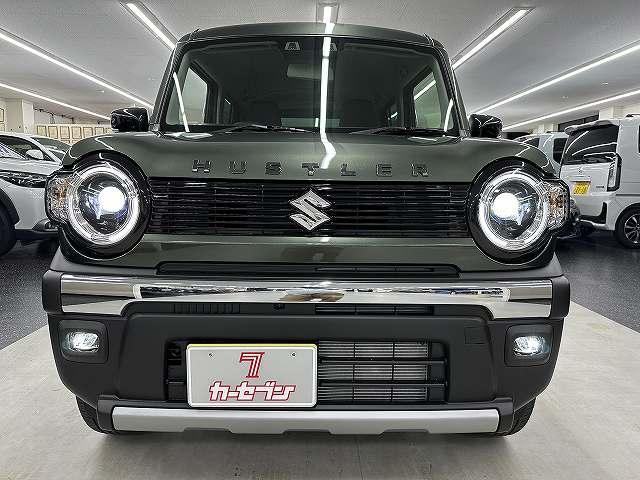 ハスラー タフワイルド　走行５キロ　車検令和９年１１月　屋内保管　純正９インチ全方位モニタ付きナビＴＶ　フロアマット　シートヒーター　キーフリ　Ｐスタート　クリアランスソナー　ＬＥＤヘッドライト　フォグ　衝突被害軽減ブレーキ（27枚目）