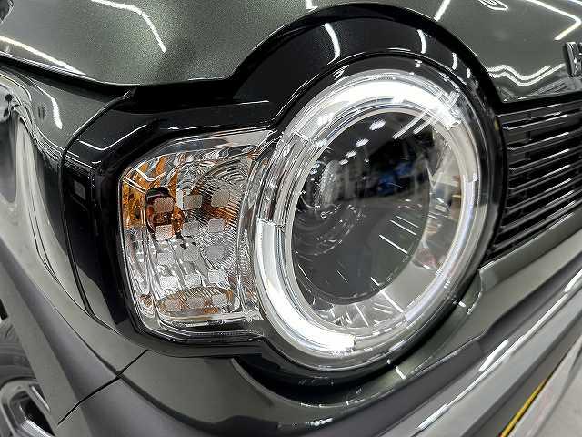 ハスラー タフワイルド　走行５キロ　車検令和９年１１月　屋内保管　純正９インチ全方位モニタ付きナビＴＶ　フロアマット　シートヒーター　キーフリ　Ｐスタート　クリアランスソナー　ＬＥＤヘッドライト　フォグ　衝突被害軽減ブレーキ（29枚目）