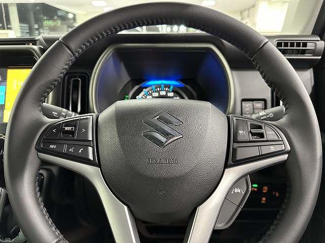 ハスラー タフワイルド　走行５キロ　車検令和９年１１月　屋内保管　純正９インチ全方位モニタ付きナビＴＶ　フロアマット　シートヒーター　キーフリ　Ｐスタート　クリアランスソナー　ＬＥＤヘッドライト　フォグ　衝突被害軽減ブレーキ（32枚目）