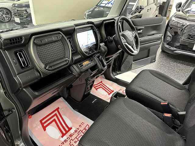 ハスラー タフワイルド　走行５キロ　車検令和９年１１月　屋内保管　純正９インチ全方位モニタ付きナビＴＶ　フロアマット　シートヒーター　キーフリ　Ｐスタート　クリアランスソナー　ＬＥＤヘッドライト　フォグ　衝突被害軽減ブレーキ（44枚目）