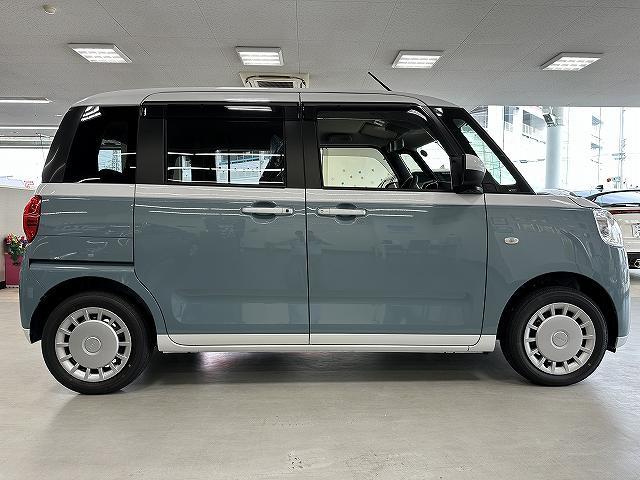 ムーヴキャンバス ストライプスＸ　届出済み未使用車　屋内保管　純正ナビ装着用ＵＰグレードＰＫＧ　両側パワースライドドア　オートライト　Ｐスタート　キーフリ　走行６キロ　車検令和１０年５月　純正フロアマット＆ドアバイザー＆ＵＳＢチャージ（23枚目）