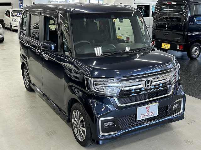 Ｎ－ＢＯＸカスタム Ｌ　ユーザー買取　禁煙　１オナ車　純正ナビＴＶ　ブルートゥースオーディオ　ＥＴＣ　前後ドライブレコーダー　左パワースライドドア　ＬＥＤヘッドライト　オートホールド　前席シートヒーター　衝突被害軽減ブレーキ（22枚目）