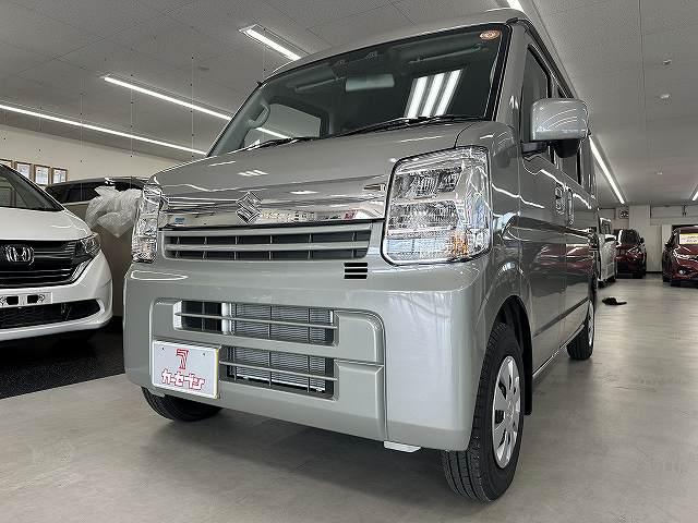 エブリイ ジョイン　届出済未使用車　バックアイカメラ付きディスプレイオーディオ　ラバーマット　屋内保管　走行７キロ　ＬＥＤヘッドライト　Ｐスタート　シートヒータ　デュアルカメラブレーキサポート　リアヒータ　分割リアシート（21枚目）