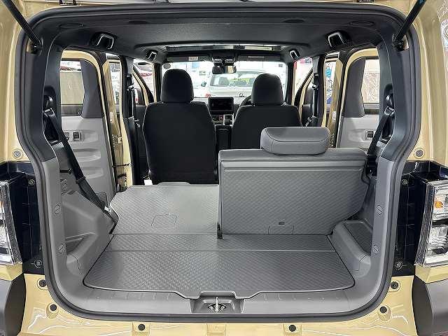 タフト G ダーククロムベンチャー 届出済未使用車 走行5キロ 車検令和10年10月21日 室内保管 禁煙車 ムーンルーフ LEDヘッドライト&フォグ オートホールド ACC 前席シートヒーター プッシュスタート 衝突被害軽減ブレーキ(48枚目)