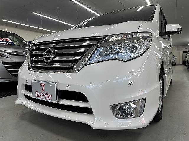 セレナ ハイウェイスター Vセレ+セーフティ SHV Aセフ ユーザー買取 禁煙 1オナ車 純正ナビTV ブルートゥースオーディオ アラウンドビューモニタ 後席フリップダウンモニタ 両側パワースライドドア ETC LEDヘッドライト&フォグ 衝突被害軽減ブレーキ(21枚目)