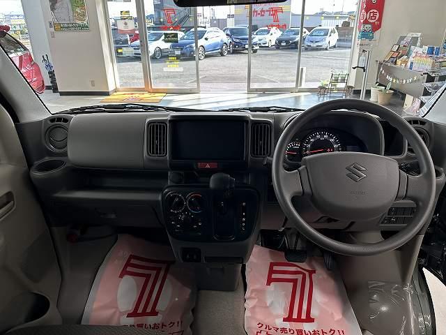 エブリイ ジョイン 届出済未使用車 新色アイビーグリーン 屋内保管 走行5キロ LEDヘッドライト プッシュスタート シートヒーター デュアルカメラブレーキサポート リアヒータ 分割リアシート 障害物センサー電動格納ミラ(3枚目)