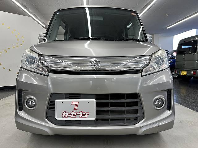 スペーシアカスタム ＸＳ　上面部雹被害有り　ユーザー買取　イクリプス製ナビＴＶ　左パワースライドドア　ＨＩＤヘッドライト＆フォグライト　アイドリングストップ　キーフリー　プッシュスタート　オートエアコン（12枚目）