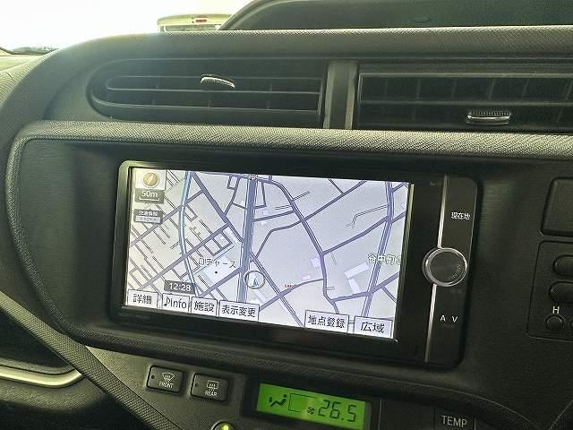 アクア Ｇ　ユーザー買取　純正ナビＴＶ　バックカメラ　ブルートゥースオーディオ　キーフリー　プッシュスタート　前席シートヒーター　ＥＴＣ　前後ドライブレコーダー　スペアタイヤ（33枚目）