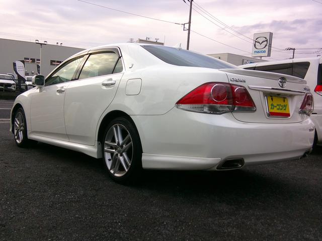 クラウン アスリート　２．５後期型　純正ナビ地デジＴＶバックカメラ　希少サンルーフ付き　運転席助手席パワーシート　ＨＩＤヘッドライト　プッシュスタート　スマートキー　ＥＴＣ付き　純正１８インチアルミ（6枚目）