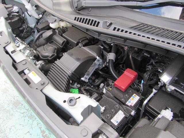 スペーシアギア ハイブリッドＸＺ　ターボ　届出済未使用車／両側パワースライドドア／スマートキー／ＬＥＤヘッドライト／クルーズコントロール／アイドリングストップ／コーナーセンサー／運転席助手席エアバッグ／シートヒーター／イモビライザー／ターボ（18枚目）