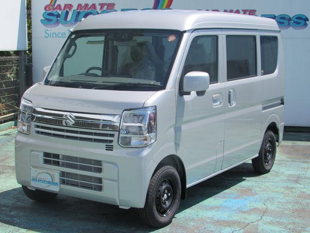 エブリイ ジョイン　届出済未使用車／スマートキー／両側スライドドア／電格ドアミラー／ディスプレイオーディオ／バックモニター／アイドリングストップ／レーダーブレーキ／運転席助手席エアバッグ／シートヒーター（6枚目）