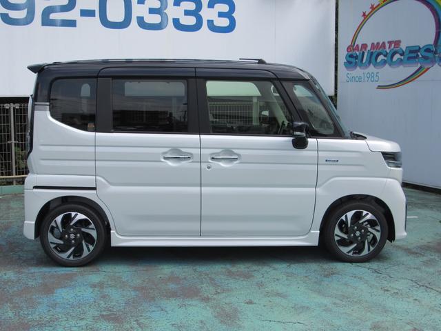 スペーシアカスタム ハイブリッドＸＳターボ　届出済未使用車／スマートキー／両側パワースライドドア／ＬＥＤヘッドライト／クルーズコントロール／アイドリングストップ／コーナーセンサー／レーダーブレーキ／運転席助手席エアバッグ／サイドエアバッグ（13枚目）