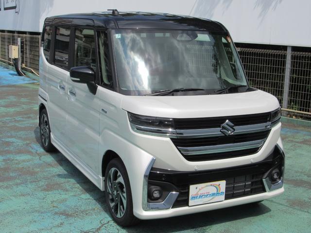 スペーシアカスタム ハイブリッドＸＳターボ　届出済未使用車／スマートキー／両側パワースライドドア／ＬＥＤヘッドライト／クルーズコントロール／アイドリングストップ／コーナーセンサー／レーダーブレーキ／運転席助手席エアバッグ／サイドエアバッグ（15枚目）