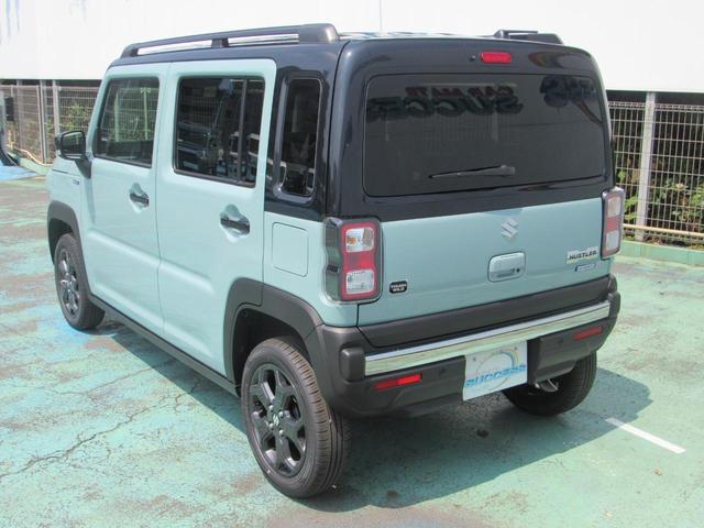 ハスラー タフワイルドターボ　届出済未使用車／スマートキー／ＬＥＤヘッドライト／クルーズコントロール／アイドリングストップ／コーナーセンサー／レーダーブレーキ／運転席助手席エアバッグ／サイドエアバッグ／シートヒーター／ターボ（10枚目）