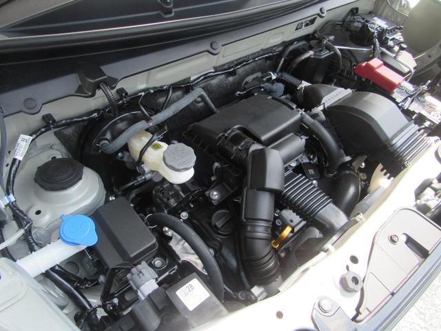 ハスラー タフワイルドターボ　届出済未使用車／スマートキー／ＬＥＤヘッドライト／クルーズコントロール／アイドリングストップ／コーナーセンサー／レーダーブレーキ／運転席助手席エアバッグ／サイドエアバッグ／シートヒーター／ターボ（16枚目）