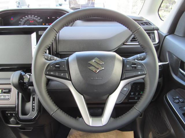 ソリオバンディット ハイブリッドＭＶ　登録済未使用車／両側パワースライドドア／スマートキー／ＬＥＤヘッドライト／クルーズコントロール／アイドリングストップ／コーナーセンサー／レーダーブレーキ／運転席助手席エアバッグ／サイドエアバッグ（21枚目）