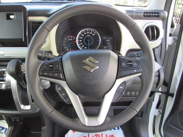 クロスビー ハイブリッドＭＺ　登録済未使用車／スマートキー／ＬＥＤヘッドライト／クルーズコントロール／アラウンドビューモニター対応／アイドリングストップ／コーナーセンサー／レーダーブレーキ／運転席助手席エアバッグ／サイドエアバッグ（21枚目）