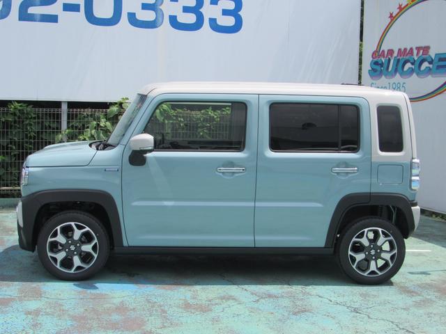 ハスラー ハイブリッドＸ　届出済未使用車／スマートキー／ＬＥＤヘッドライト／クルーズコントロール／アラウンドビューモニター対応／メモリーナビ／フルセグ／アイドリングストップ／コーナーセンサー／レーダーブレーキ（8枚目）