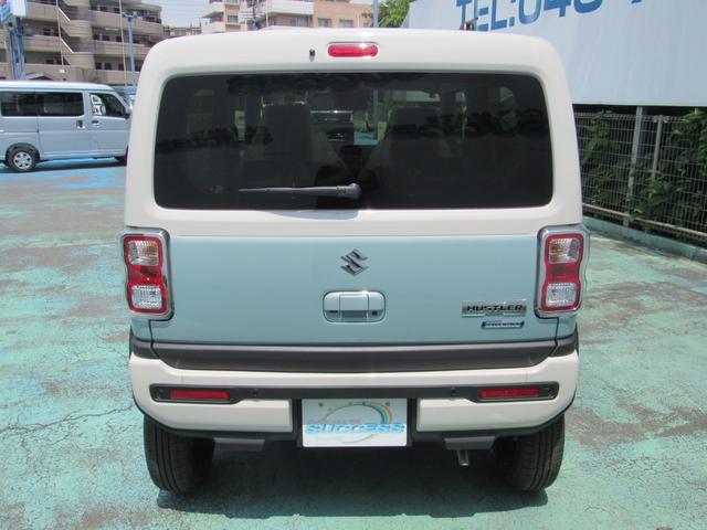 ハスラー ハイブリッドＸ　届出済未使用車／スマートキー／ＬＥＤヘッドライト／クルーズコントロール／アラウンドビューモニター対応／メモリーナビ／フルセグ／アイドリングストップ／コーナーセンサー／レーダーブレーキ（10枚目）