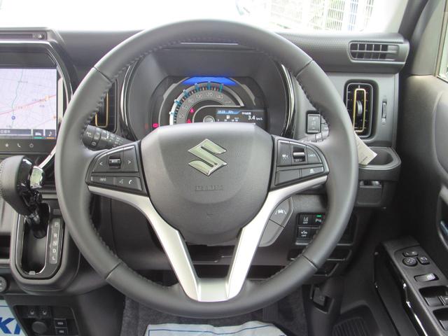 ハスラー ハイブリッドＸ　届出済未使用車／スマートキー／ＬＥＤヘッドライト／クルーズコントロール／アラウンドビューモニター対応／メモリーナビ／フルセグ／アイドリングストップ／コーナーセンサー／レーダーブレーキ（22枚目）